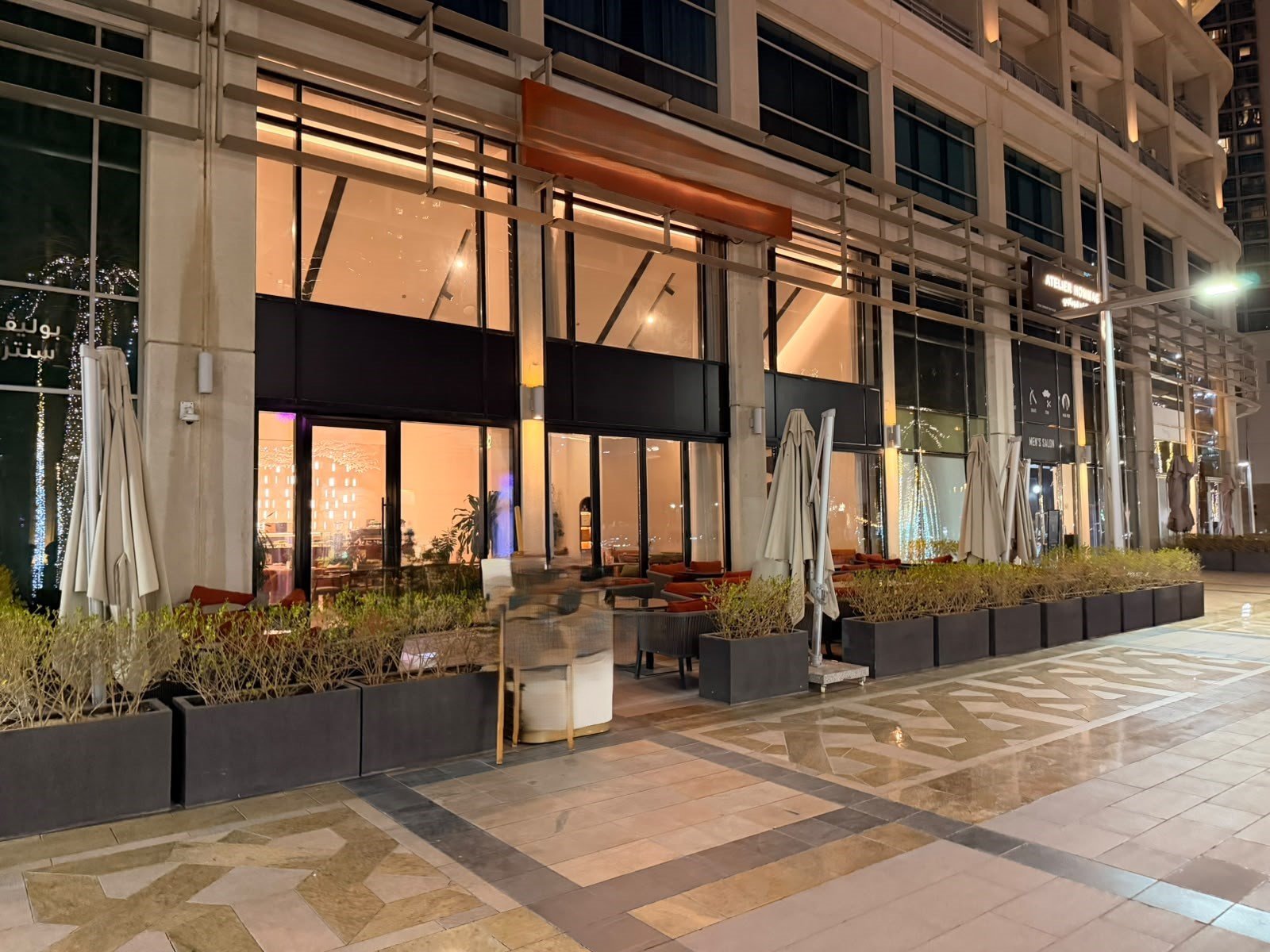 Prime Boulevard Downtown Restaurant with Huge Terrace & Burj Khalifa View